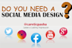 design social media posts and custom graphics designing