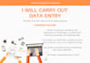 do data entry that you are too busy to get on with