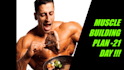 create a high protein diet plan for bodybuilders