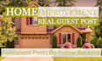 do guest post on home improvement blog