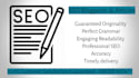 write unique SEO articles and blog posts