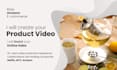 create a professional product video for ecommerce