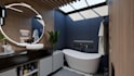 3d bathroom design with renders