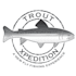 logo pesca con mosca fly fishing fly cast