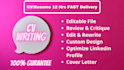 write one page resume, CV in 10 dollar only