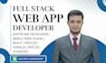 be your software developer mern stack developer full stack or web app developer