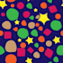create seamless pattern with irregular shapes
