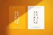 create minimalistic event poster or flyer designs ads design