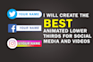 create the best animations and lower thirds in 24h