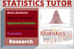 be your online tutor in statistics of any level
