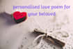 write a unique poem for your beloved