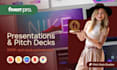 design a powerpoint presentation or investor pitch deck