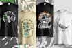 create unique illustration t shirt design