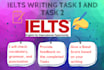 analyze your ielts writing tasks 1 and 2 and give feedback