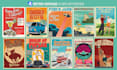 design your vintage poster without ai
