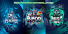 design esport logo for kick, tiktok, twitch, youtube, trovo