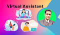be your professional virtual assistant