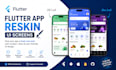 do flutter app reskin or change UI