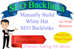 manually build white hat SEO backlinks