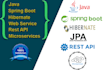 develop restful API, microservices with spring boot 3