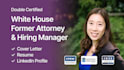 write and design your cover letter and resume and optimize your linkedin profile