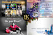 design unique banner,header,timeline cover