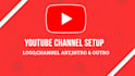 setup youtube channel logo,art,intro,outro video