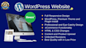 create business, ecommerce wordpress site and redesign any wordpress website