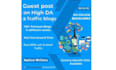 high quality dofollow backlinks with guest posting