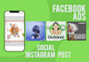 design premium instagram templates facebook ads design feed