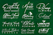 do handwritten, font text, cursive, wordmark, and custom signature logo design