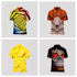 design 3d polos and t shirts mockups