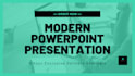 design modern powerpoint presentation and google slides