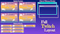 design a cute kick or twitch overlay for your stream