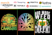 create amazing cannabis or weed tshirt design