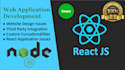 create firebase web application using react js and node js