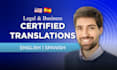provide certified translations between spanish and english