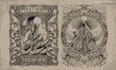 draw dark art illustration with vintage engraving style