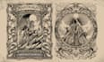 draw dark art illustration with vintage engraving style