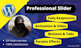 create revolution slider, master slider, and fix