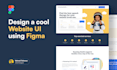 design cool website UI using figma