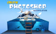 do fast creative photoshop image editing and photo manipulation