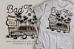 make retro vintage t shirt design and illustration