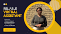 be your reliable virtual assistant for admin work