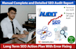 do complete website SEO audit, technical audit analysis report with ahrefs