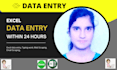 do excel data entry, typing, web scraping