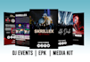 design your premium epk, press kit, media kit clickable link