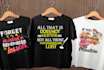 create amazing custom typography t shirt design