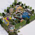 design festival areas, parks and resorts