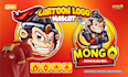 design custom full branding cartoon logo mascot for business